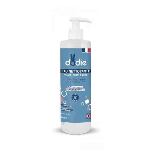 Eau Nettoyante 3-en-1 Dodie (Sans Rinçage) - Flacon Pompe 500ml