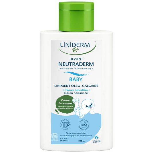 Liniderm Liniment Oléo-Calcaire Stabilisé (Soin Change) - 250ml Gilbert