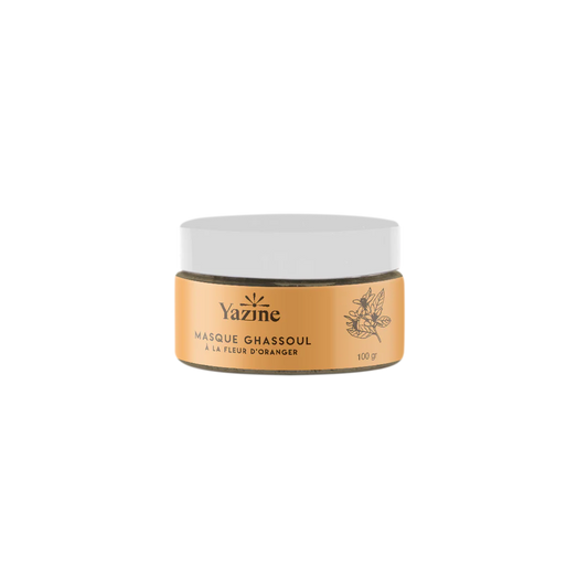 Masque ghassoul à la fleur d’oranger Yazine – Nanou’s House Maroc