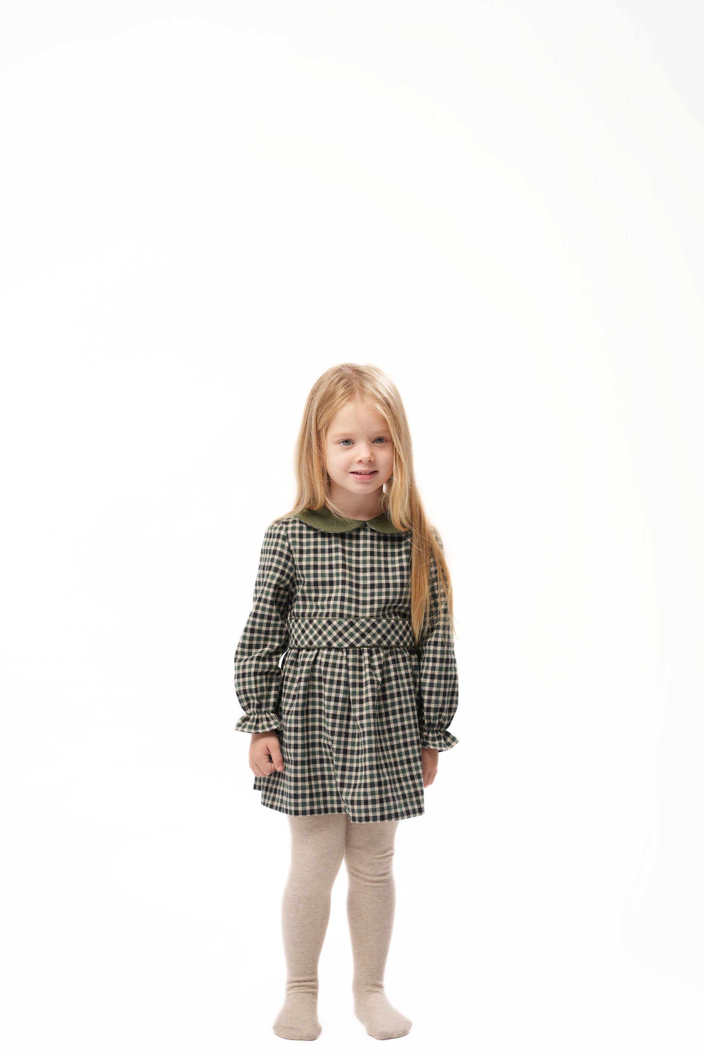 Moon & Loly Robe Yzel verte – Disponible chez Nanou’s House Maroc