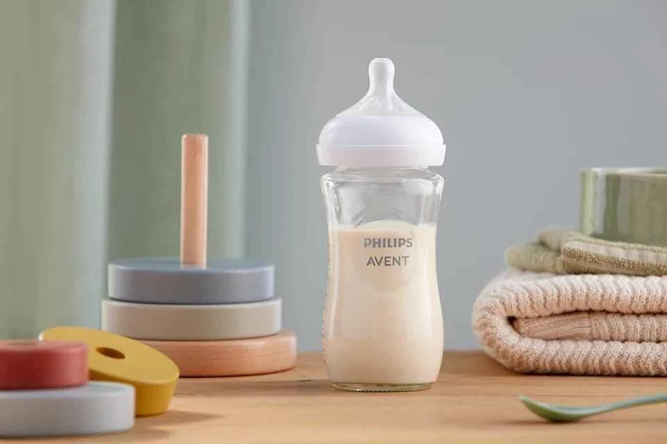 Philips Avent Biberon Natural en Verre 1M+ - 240ml