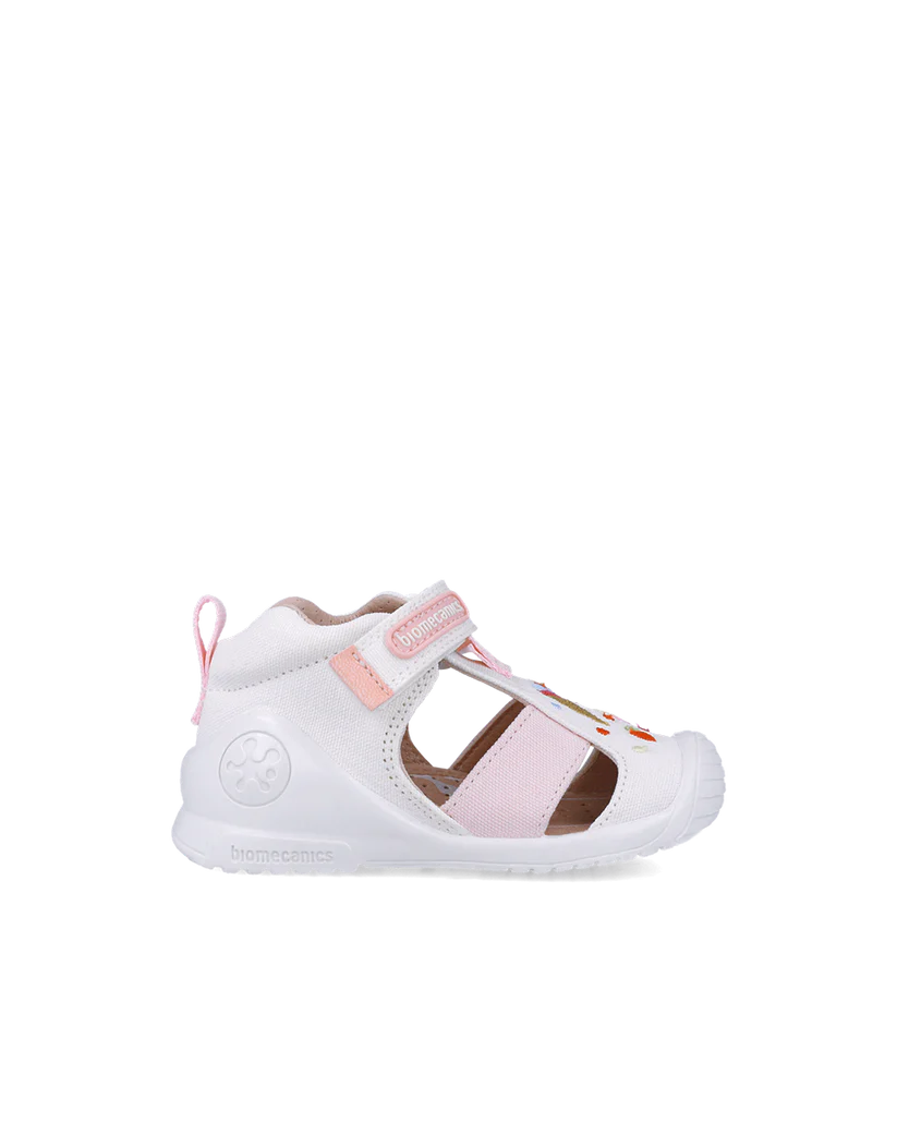 Sandale bébé fille premiers pas en toile Ice Cream – Biomecanics – chaussures ergonomiques – Nanou’s House Maroc