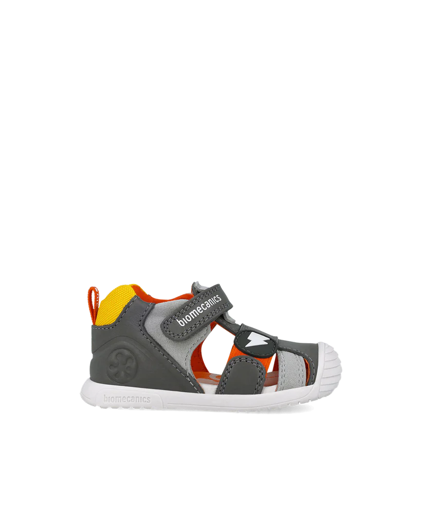 sandales cuir lightening gray bébé biomecanics nanous house maroc