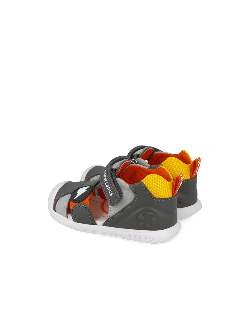 sandales cuir lightening gray bébé biomecanics nanous house maroc