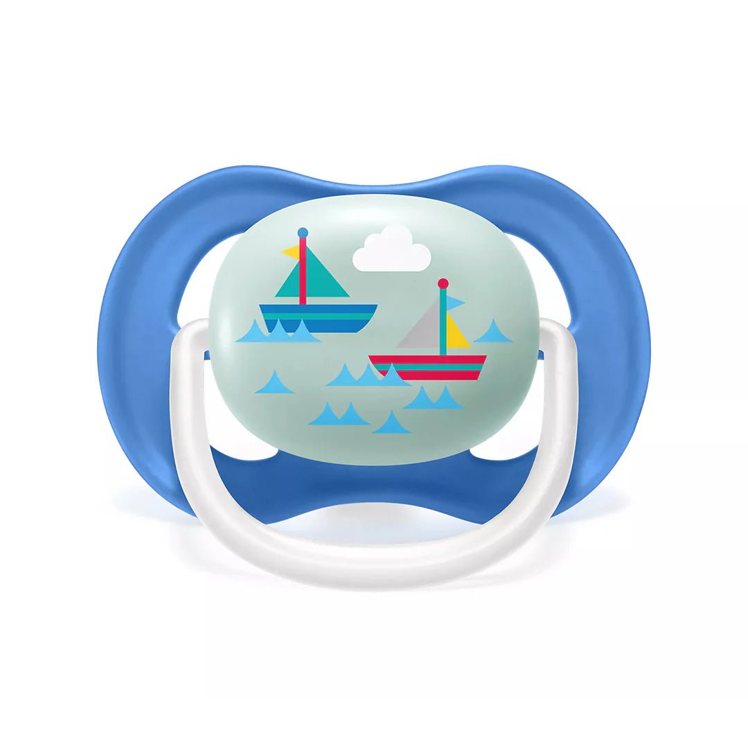 SUCETTE ORTHO 6 - 18M BOY PAP/BOATB - Nanou's house - Philips Avent