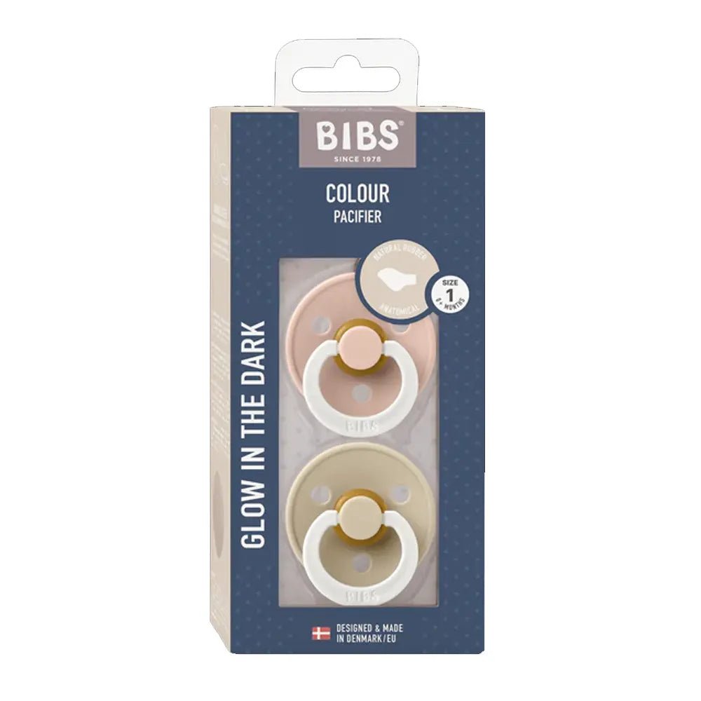 Sucettes BIBS Colour Anatomic Blush / Vanilla - GLOW - Nanou's house - BIBS