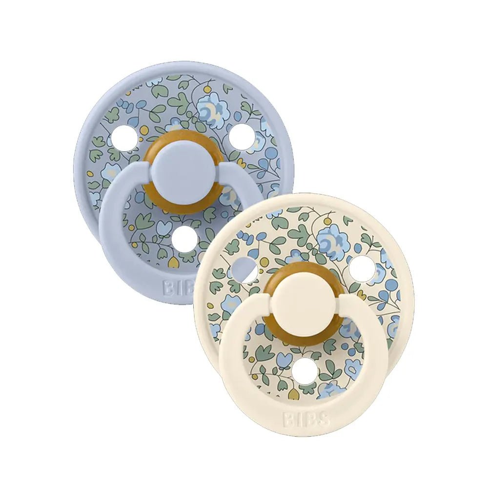 Sucettes BIBS Colour Round Eloise Dusty Blue Mix - Nanou's house - BIBS