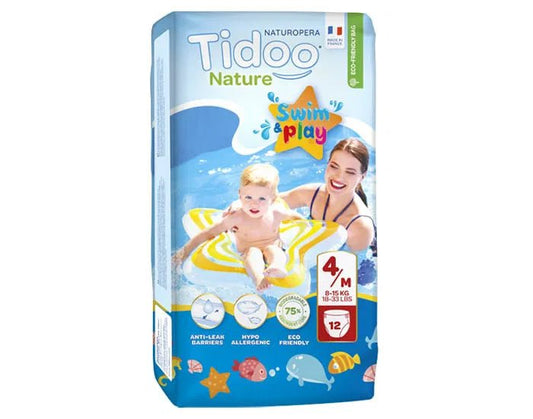 Tidoo Couche piscine T4 écologique 8 - 15 kg - Nanou's house - Tidoo