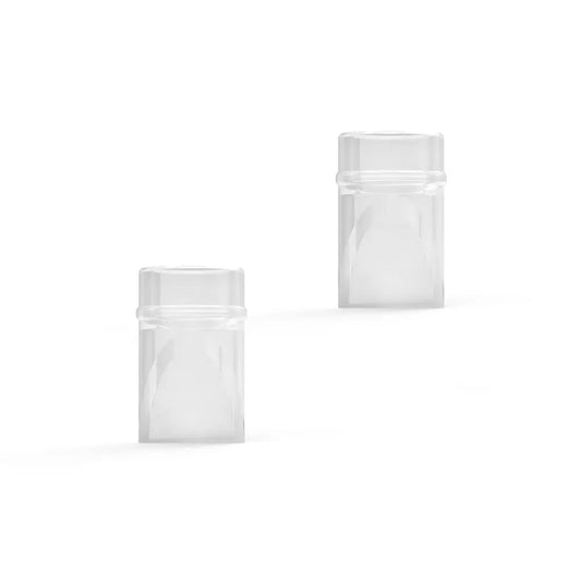 Mammia Lot de 2 Valves Bec de Canard - rechange tire-lait silicone