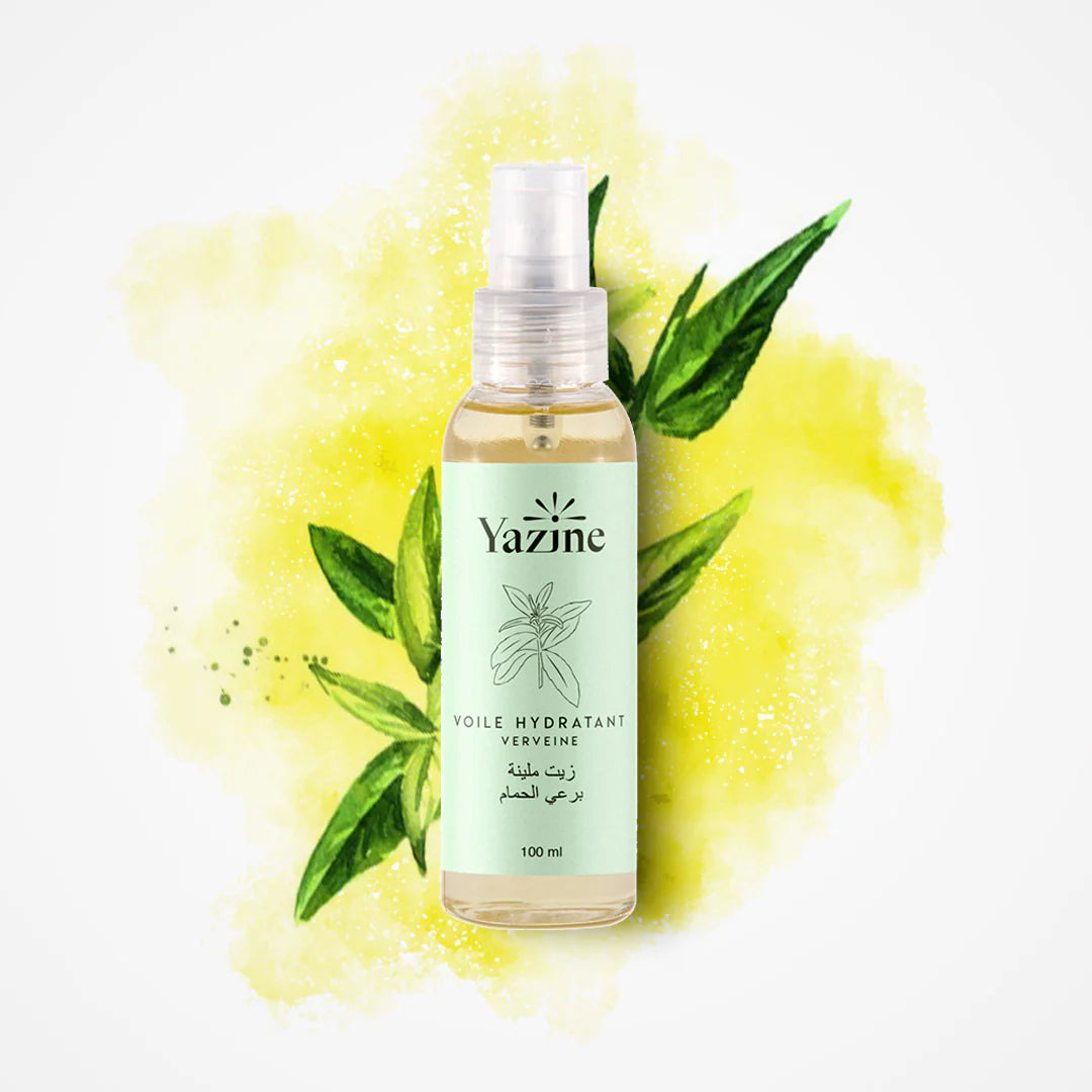 Voile Hydratant Verveine Yazine – Soin naturel hydratant disponible chez Nanou’s House Maroc