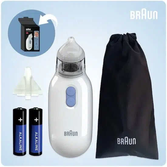 Braun mouche-bébé électrique BNA100 – embouts silicone