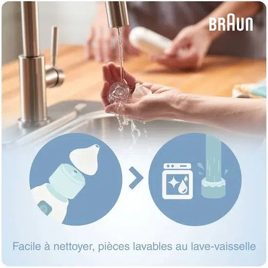 Braun mouche-bébé électrique BNA100 – réservoir