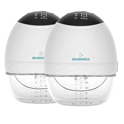 Mammia Tire-Lait Électrique Double Mains Libres - coffret complet avec 2 unités