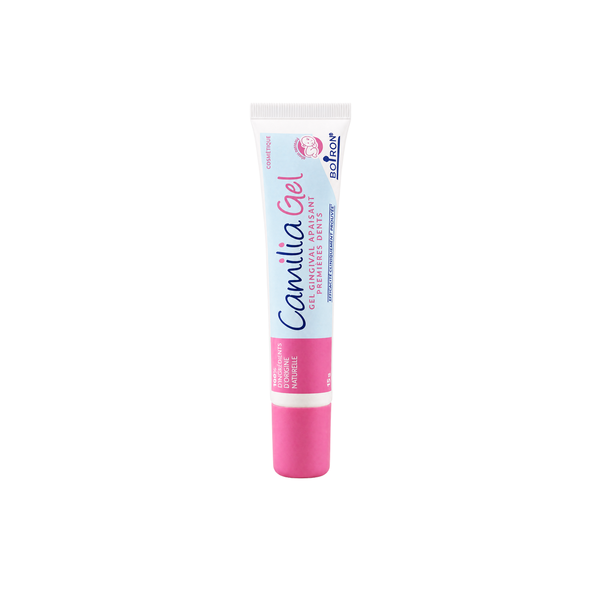 Camilia Gel Boiron, tube gel gingival apaisant premières dents 15 g