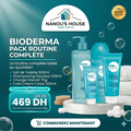 Bioderma ABCDerm – Pack Routine Complète Bébé | 4 Soins Essentiels + Livraison Gratuite