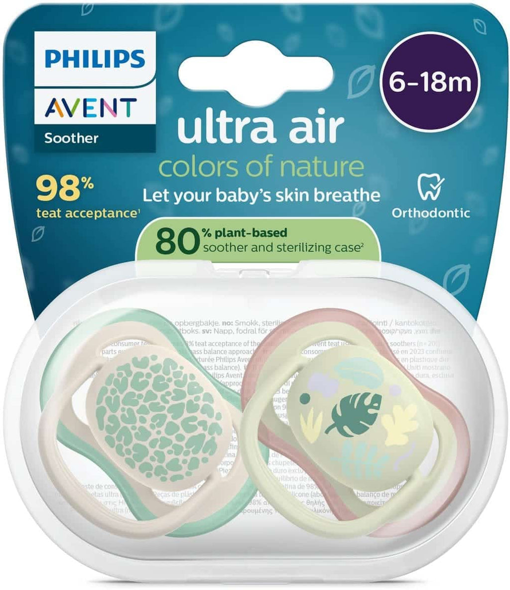Emballage Philips Avent Ultra Air Colors of Nature 6-18 mois