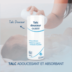 Talc Douceur Gilbert 100 g – Poudre apaisante naturelle pour bébé