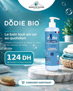 Dodie Gel Lavant 3-en-1 (Visage, Corps & Cheveux) - Flacon Pompe 500ml