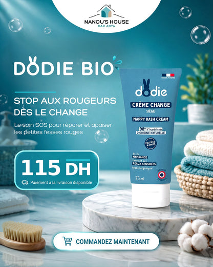 Crème de Change Protectrice (Soin Anti-Rougeurs) - Tube 75ml Dodie