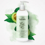 Après-shampoing à l’huile d’avocat sans sulfates Yazine – Nourrit et démêle les cheveux naturellement – Nanou’s House Maroc