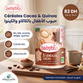 Babybio 5 céréales cacao bio 220g dès 6 mois – prix et paiement à la livraison | Nanou's House