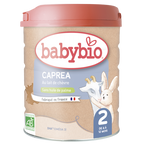 Boîte Babybio Caprea 2ème âge, lait de suite au lait de chèvre bio 6-12 mois 800g | Nanou's House