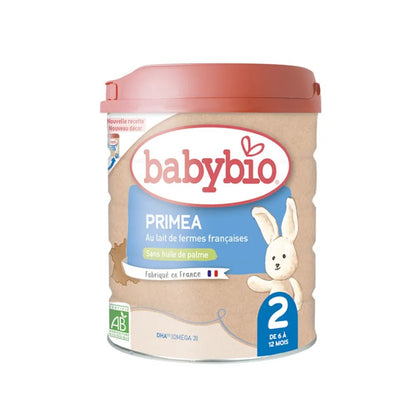 Babybio Lait Infantile Primea 2ème Âge 800g - 6 - 12mois - Nanou's house - BabyBio