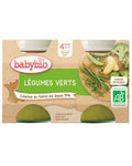 Babybio Pot Légumes Verts 2x130g - Nanou's house - BabyBio