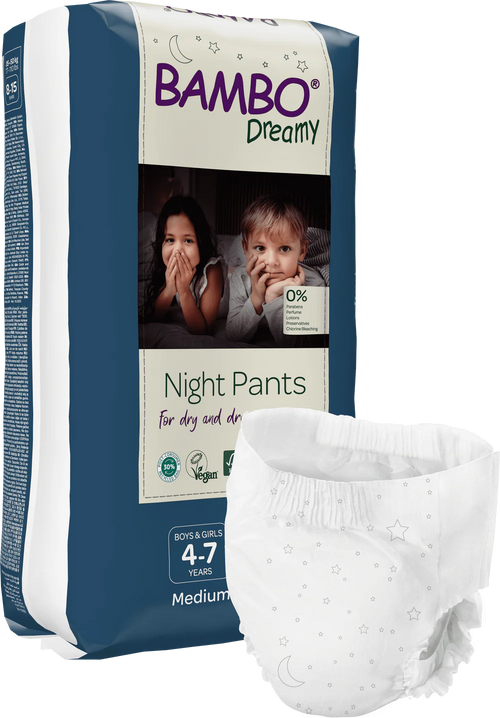 Paquet Bambo Dreamy Night Pants 4-7 ans mixte écologique Nanou’s House