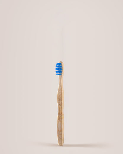 The Humble Co Brosse à Dents Bambou Enfant Ultra Souple Bleu 2-8 ans - Nanou's House Maroc