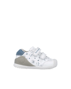 Basket bébé premiers pas blanc étoiles – Biomecanics – chaussures ergonomiques garçon – Nanou’s House Maroc
