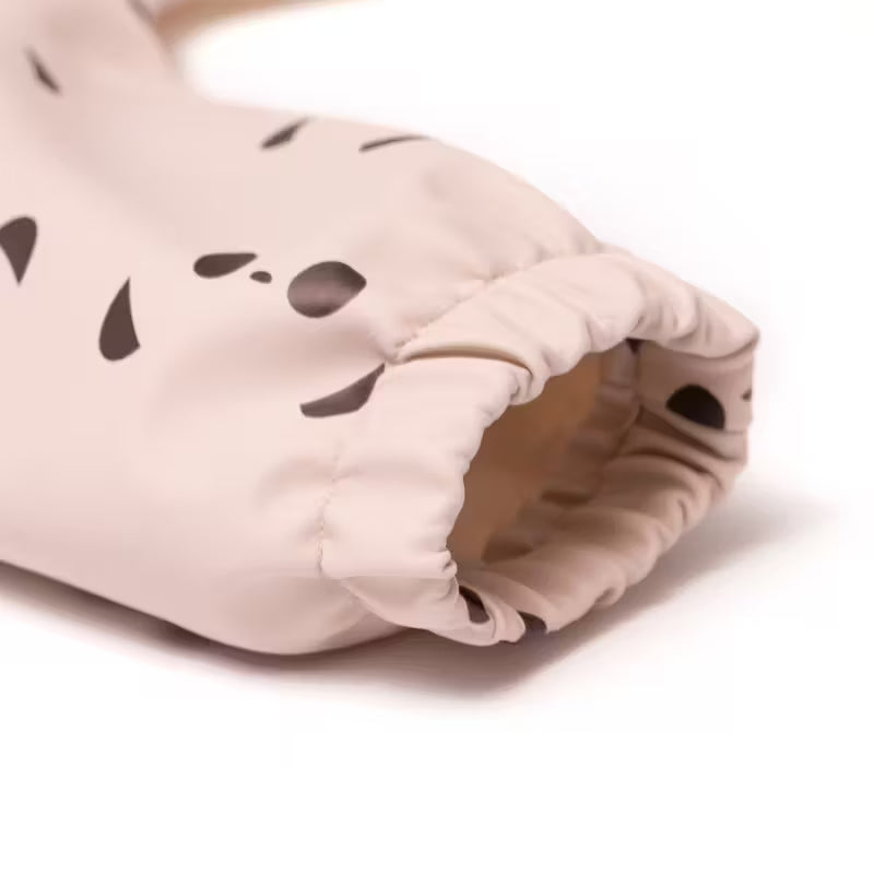 Bavoir tablier imperméable à manches longues motif chouette pour bébé - Nanou's House