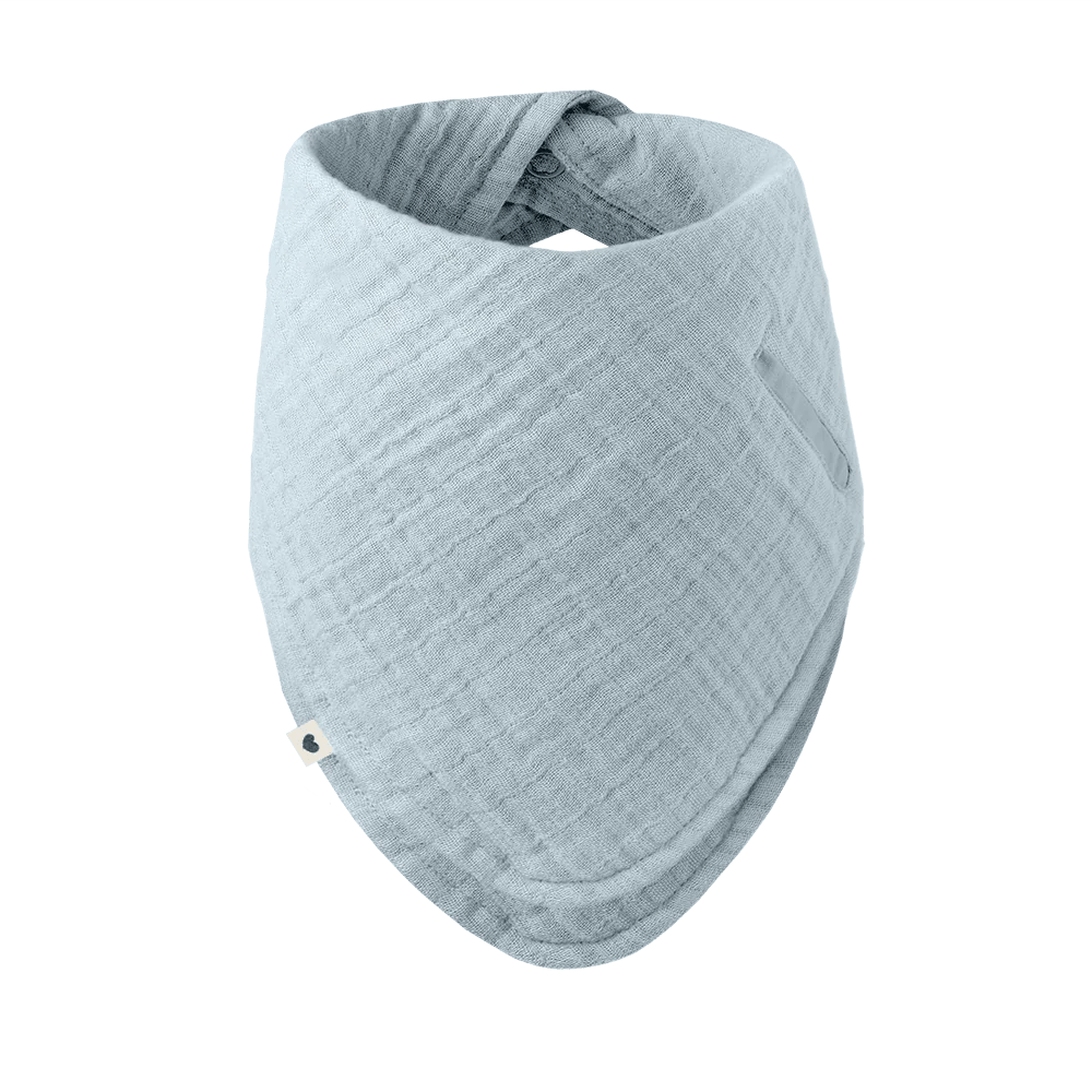 BIBS BANDANA BIB Baby blue - Nanou's house - BIBS