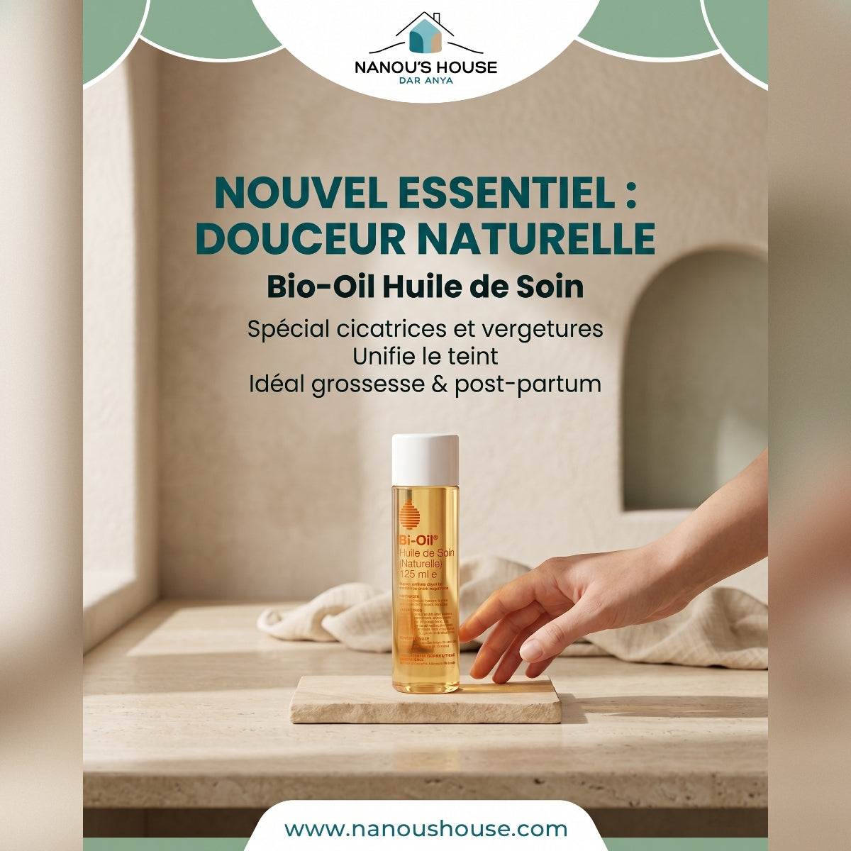 Bio - Oil Huile de Soin (formule naturelle) - 125ml - Nanou's house - Bio - Oil
