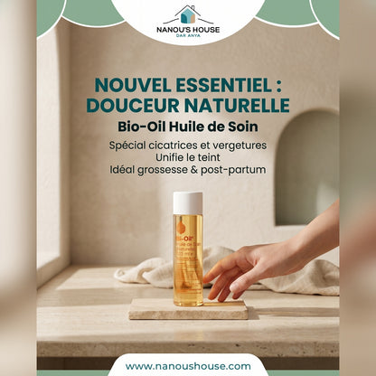 Bio - Oil Huile de Soin (formule naturelle) - 125ml - Nanou's house - Bio - Oil