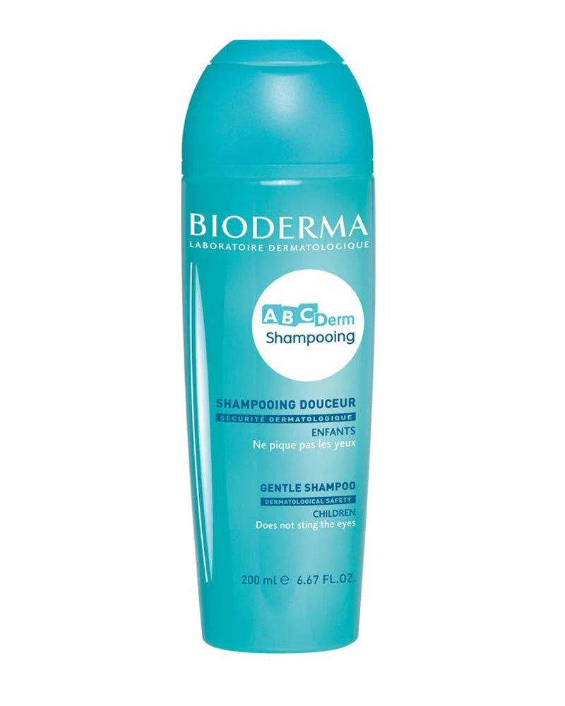 Shampooing douceur Bioderma ABCDerm (200ml) ne pique pas les yeux | Nanou's House