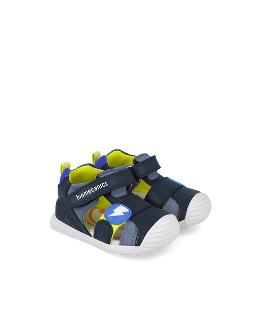 sandales biogateo lightening navy biomecanics bébé maroc nanous house