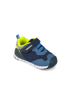 Chaussures bébé premiers pas Biogateo Running maille bleue – Biomecanics – baskets ergonomiques garçon – Nanou’s House Maroc