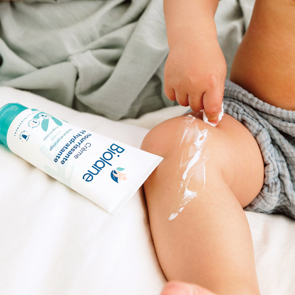 Biolane crème nourrissante visage et corps bébé