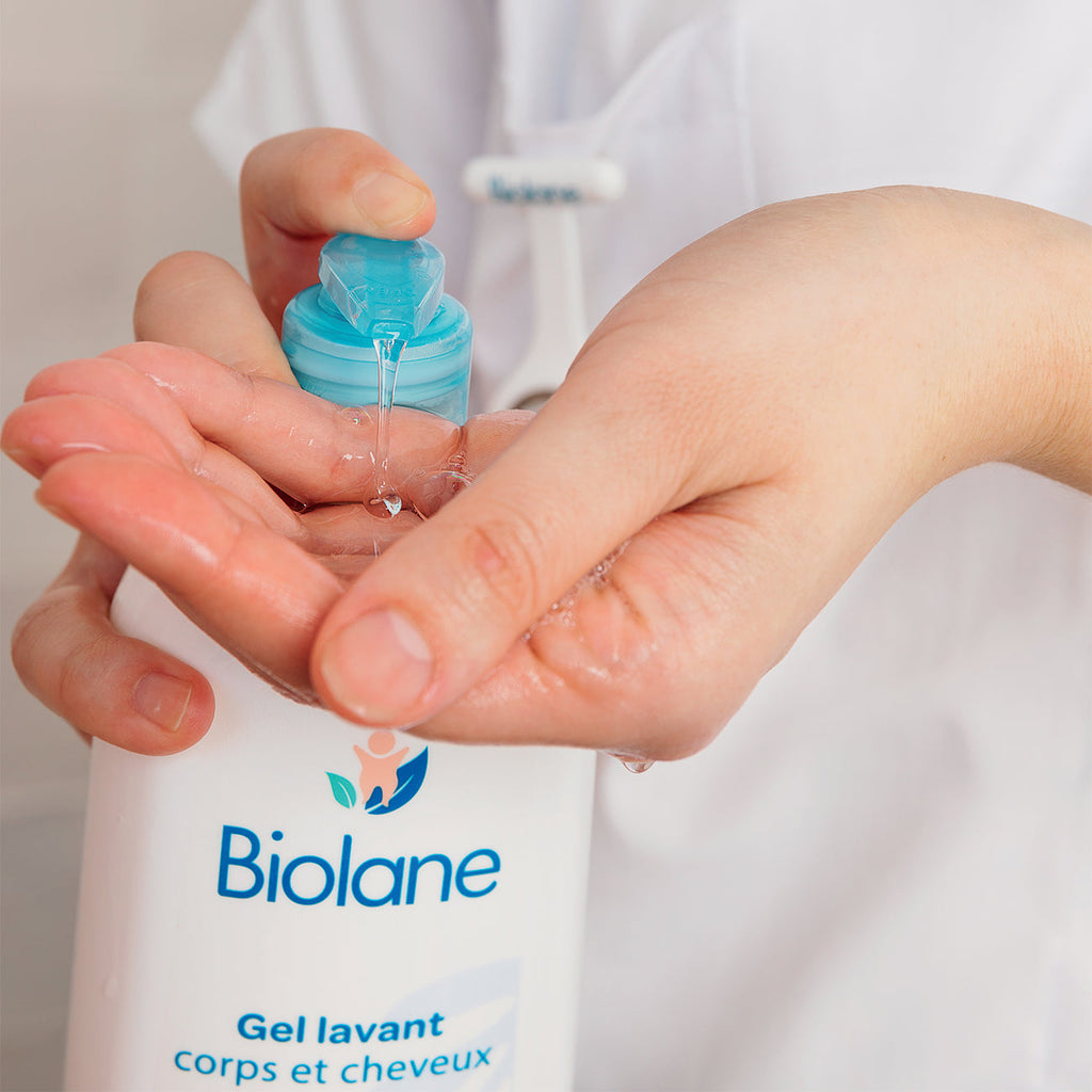 Biolane gel lavant corps et cheveux bébé