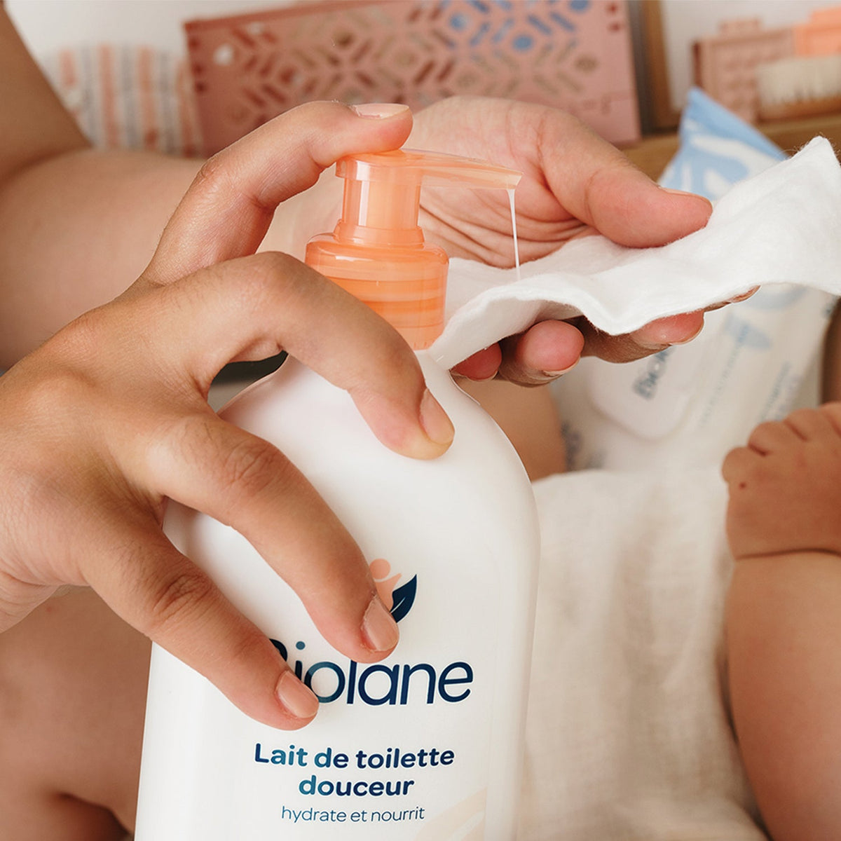 Biolane lait de toilette sans rinçage