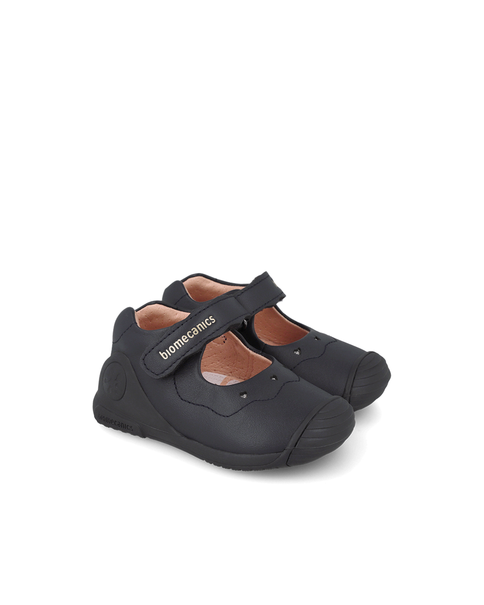 Biomecanics Babies Biogateo - Noir — chaussure bébé premiers pas (photo 1)