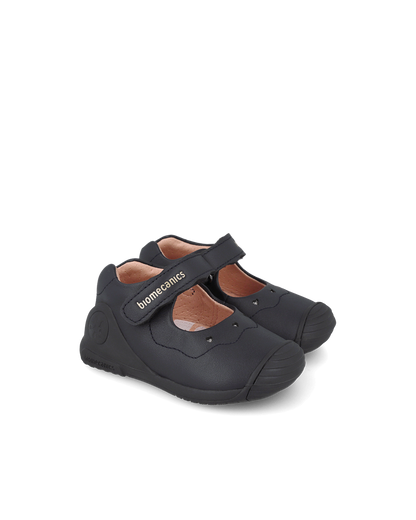 Biomecanics Babies Biogateo - Noir — chaussure bébé premiers pas (photo 1)