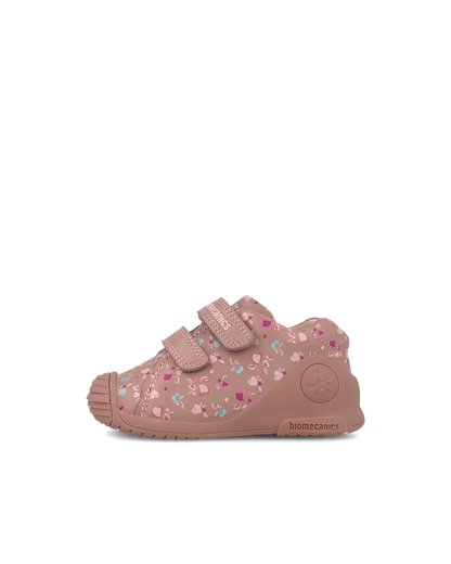Biomecanics Baskets Biogateo - Floral rose — chaussure bébé premiers pas (photo 5)