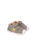 Biomecanics Baskets Biogateo - Léopard gris — chaussure bébé premiers pas (photo 1)