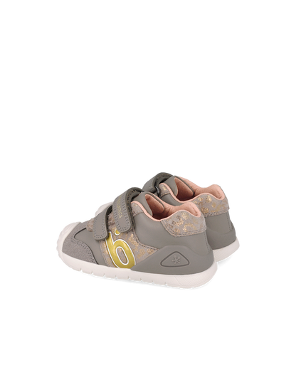 Biomecanics Baskets Biogateo - Léopard gris — chaussure bébé premiers pas (photo 3)