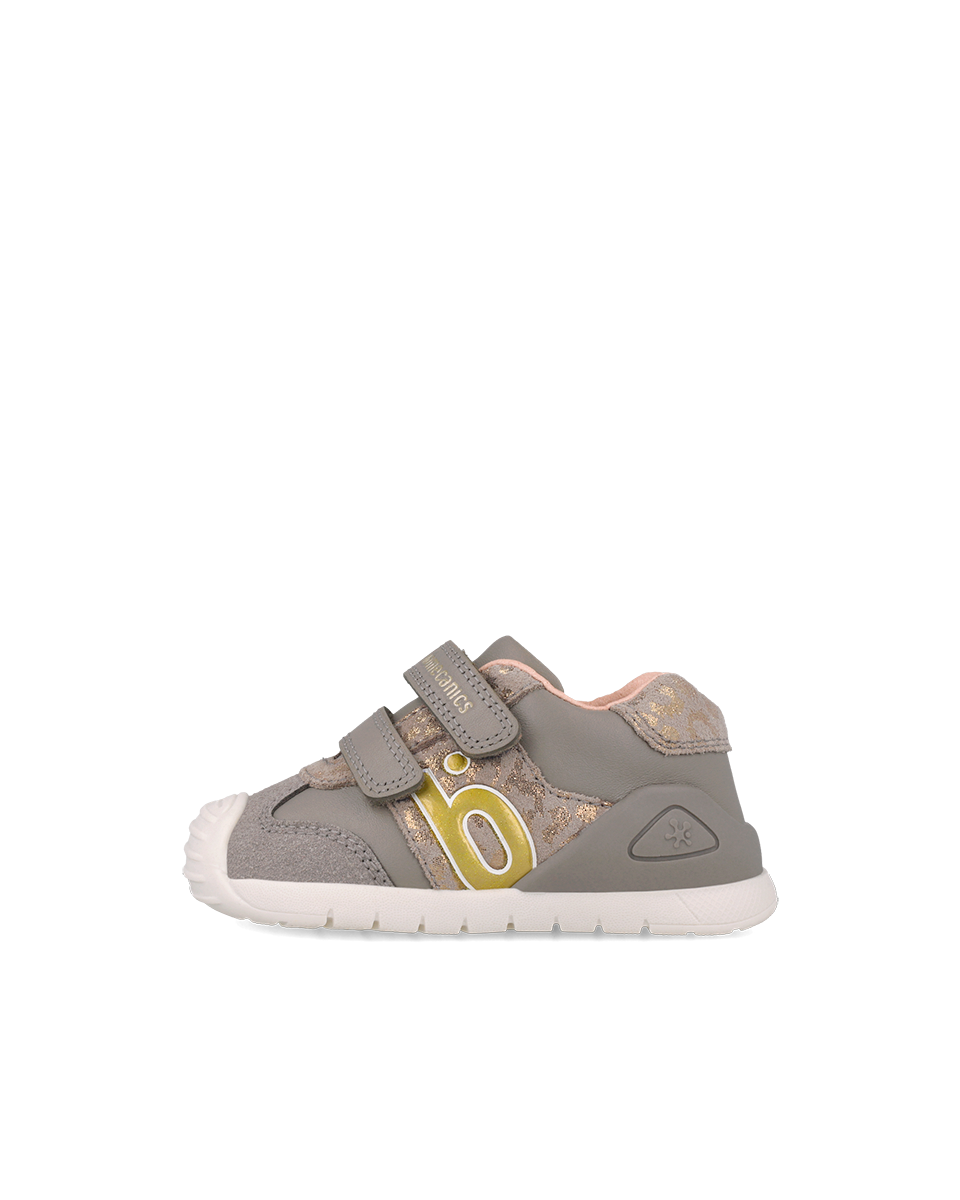 Biomecanics Baskets Biogateo - Léopard gris — chaussure bébé premiers pas (photo 5)