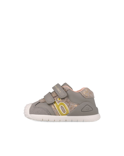 Biomecanics Baskets Biogateo - Léopard gris — chaussure bébé premiers pas (photo 5)