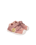 Biomecanics Baskets Biogateo - Léopard rose — chaussure bébé premiers pas (photo 1)