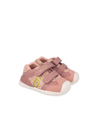 Biomecanics Baskets Biogateo - Léopard rose — chaussure bébé premiers pas (photo 1)